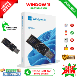 Microsoft Windows 11 64Bit 8GB Bootable USB Original Windows 11 Life Time Pre-Activated | Latest Version